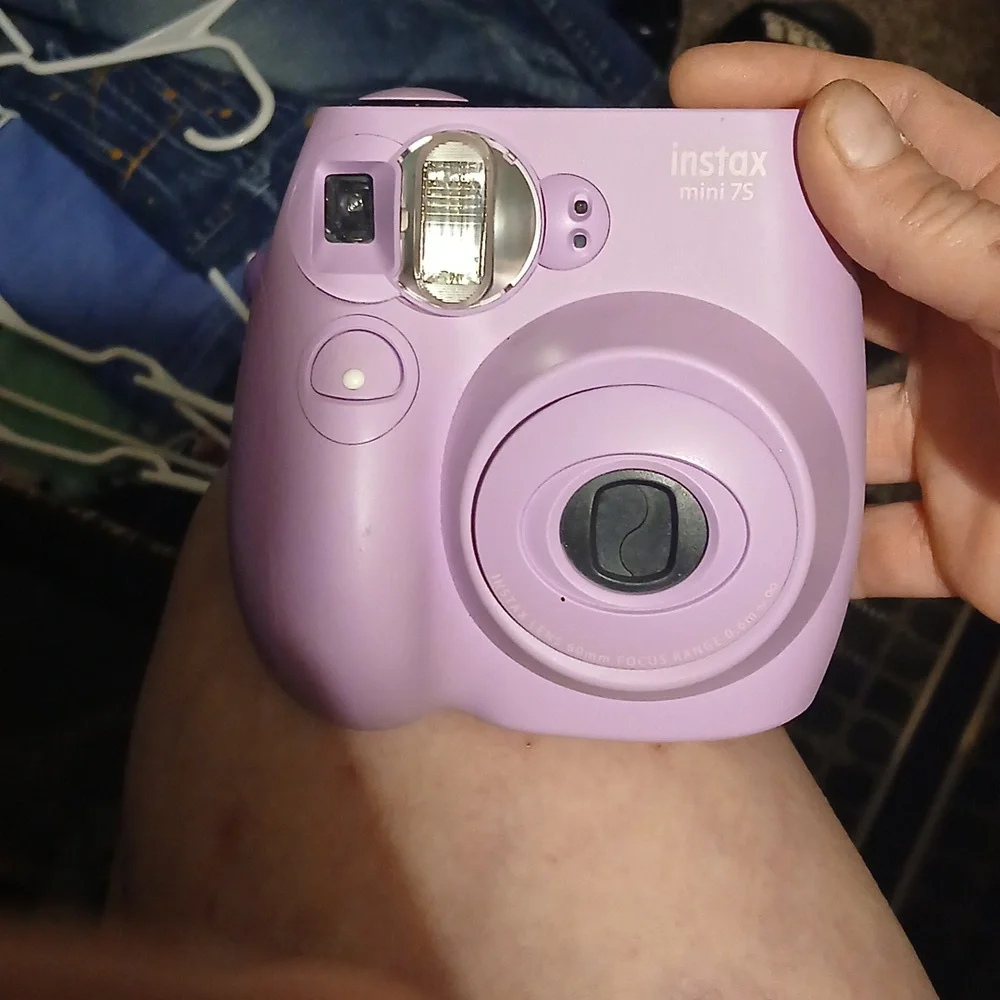 Fujifilm Instax Mini Purple Film Camera
